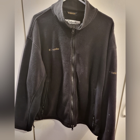 Columbia Titanium Mens XL Fleece Full Zip Jacket - Picture 1 of 4